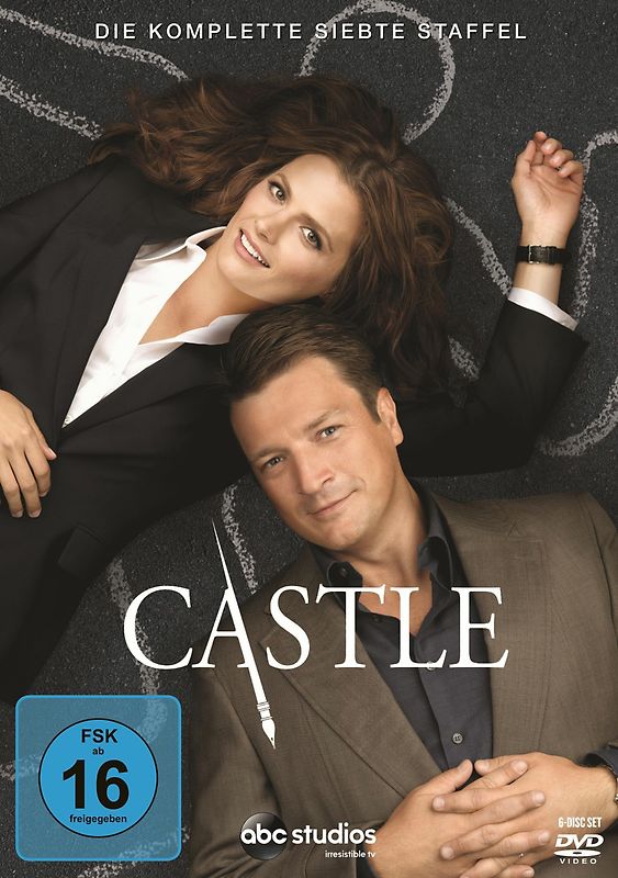 Castle - Die komplette siebte Staffel (6 Discs) DVD