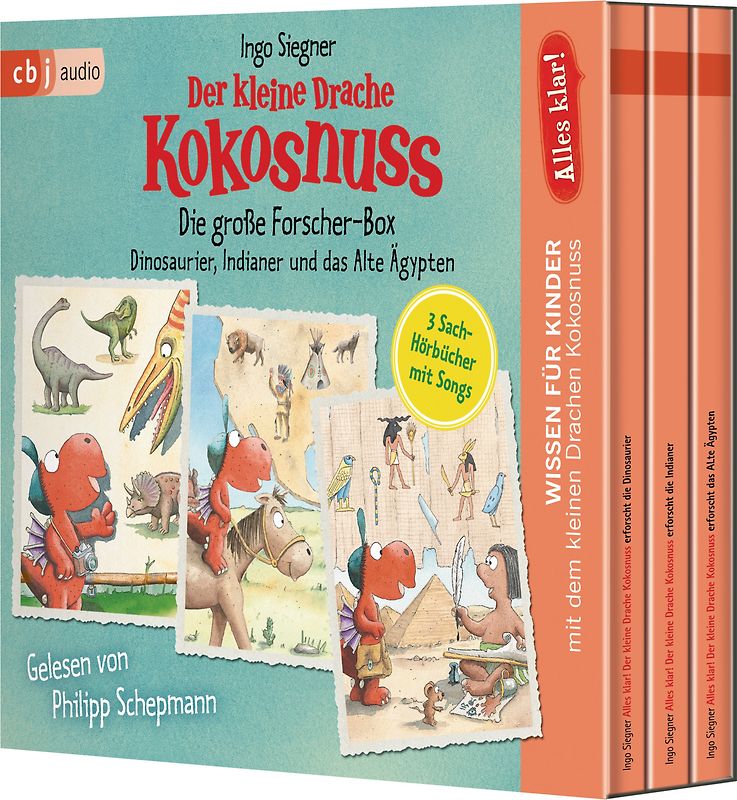 Alles klar! Der kleine Drache Kokosnuss - Die große Forscher-Box