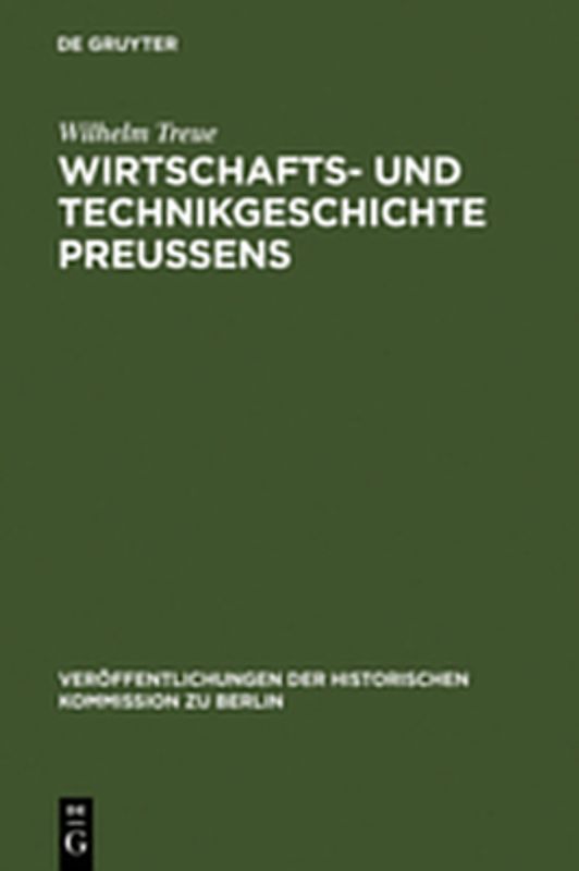 Wirtschafts- und Technikgeschichte Preußens