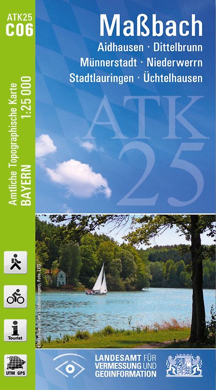 ATK25-C06 Maßbach (Amtliche Topographische Karte 1:25000)