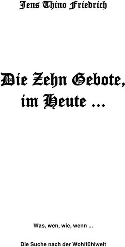Die Zehn Gebote