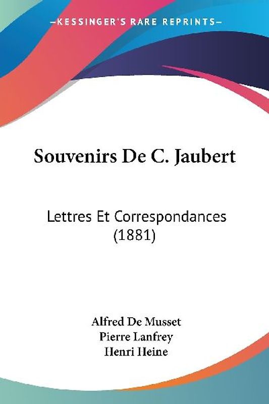 Souvenirs De C. Jaubert