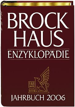 Brockhaus Enzyklopädie Jahrbuch 2006 (Halbleder-Einband)