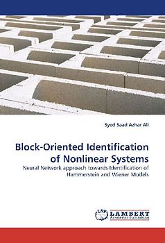 Block-Oriented Identification of Nonlinear Systems