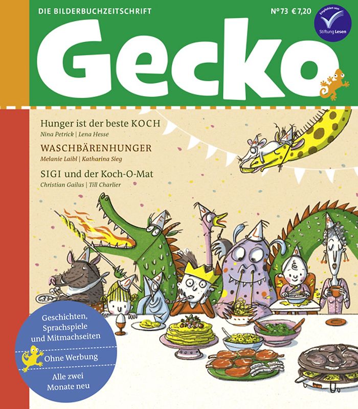 Gecko Kinderzeitschrift Band 73