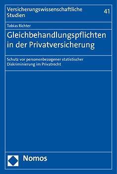 Gleichbehandlungspflichten in der Privatversicherung