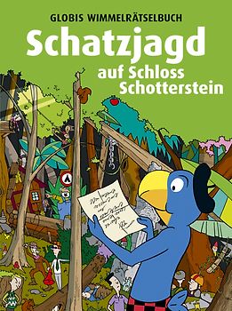 Globis Wimmelrätselbuch 2. Schatzjagd auf Schloss Schotterstein