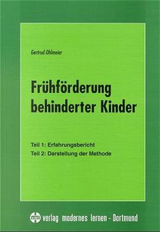 Frühförderung behinderter Kinder