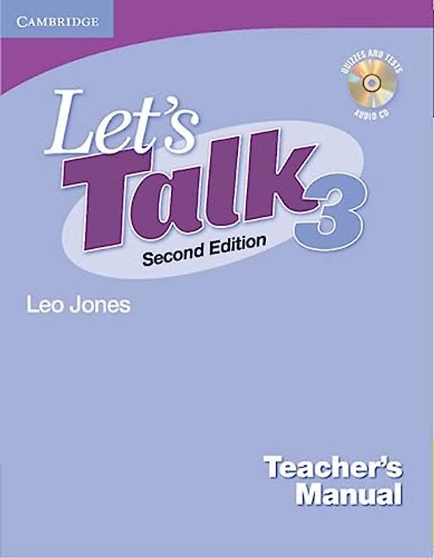 Let's Talk Level 3 Teacher's Manual with Audio CD 2nd Edition (Lets Talk, 3, Band 3)