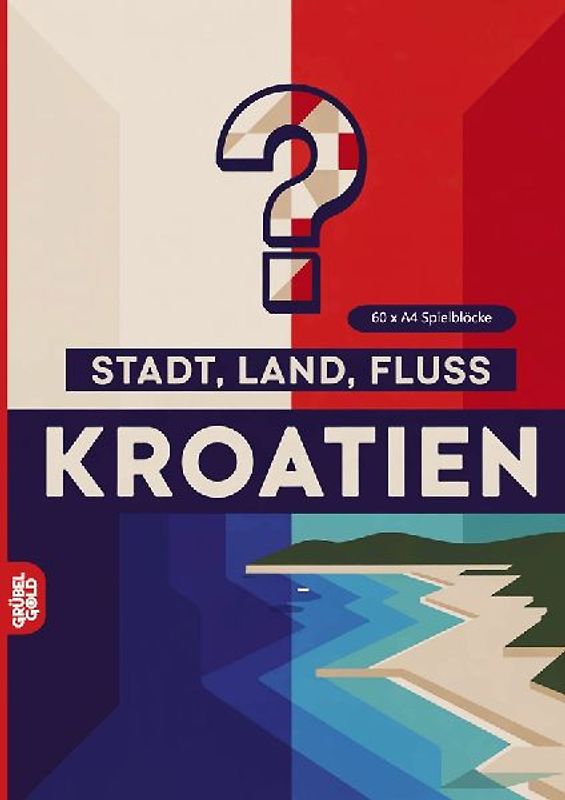 Stadt, Land, Fluss, Kroatien
