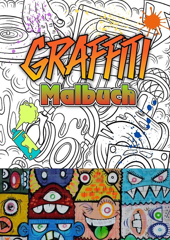 Graffiti Malbuch
