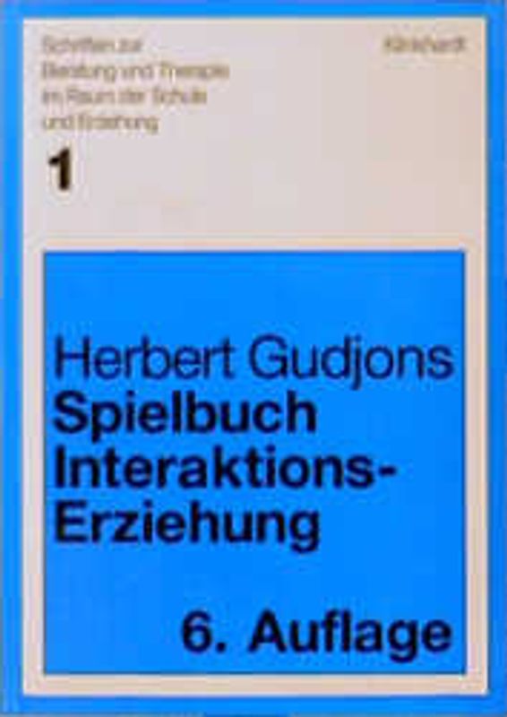 Spielbuch Interaktionserziehung