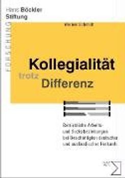 Kollegialität trotz Differenz