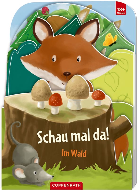 Schau mal da! Im Wald