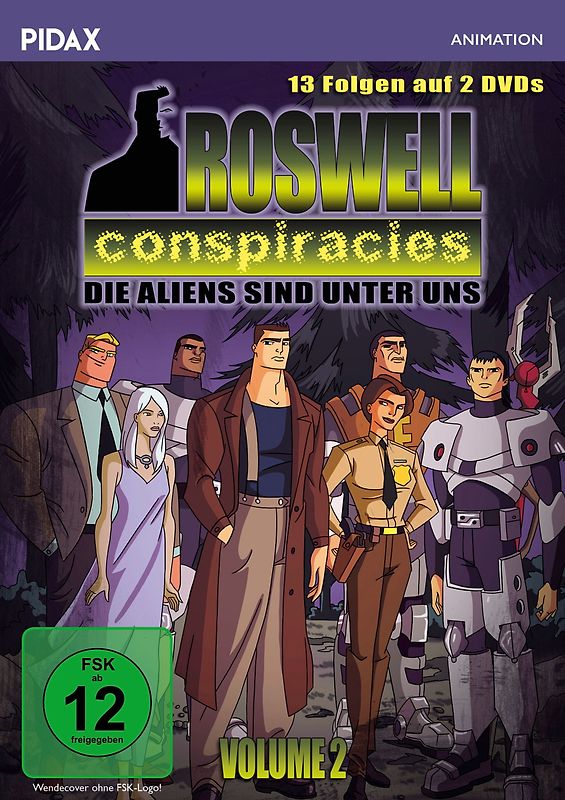 Roswell Conspiracies - Die Aliens sind unter uns, Volume 2 [2 DVDs] DVD