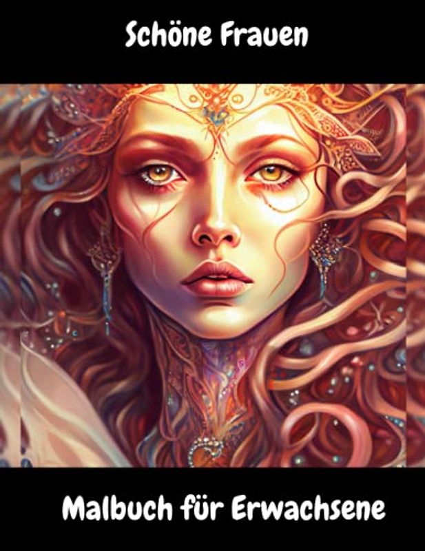 Schöne Frauen - Malbuch für Erwachsene / Beauties / Model