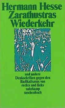Zarathustras Wiederkehr