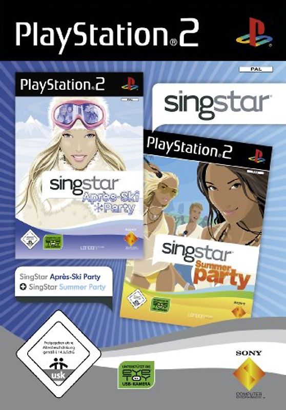 SingStar Doppelpack 3 Apres Ski Party / Summer Party PlayStation 2