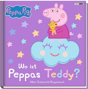 Peppa Pig: Wo ist Peppas Teddy? Mein Gutenacht-Klappenbuch