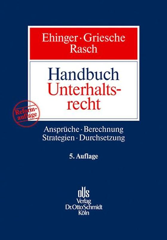 Handbuch Unterhaltsrecht