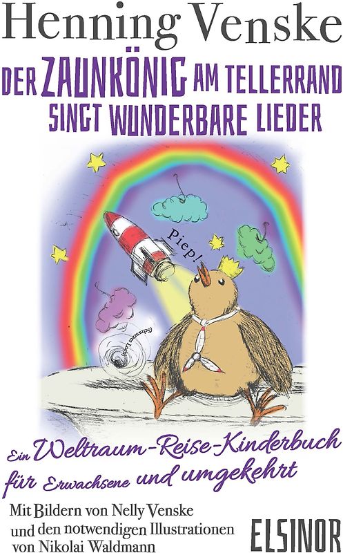 Der Zaunkönig am Tellerrand singt wunderbare Lieder