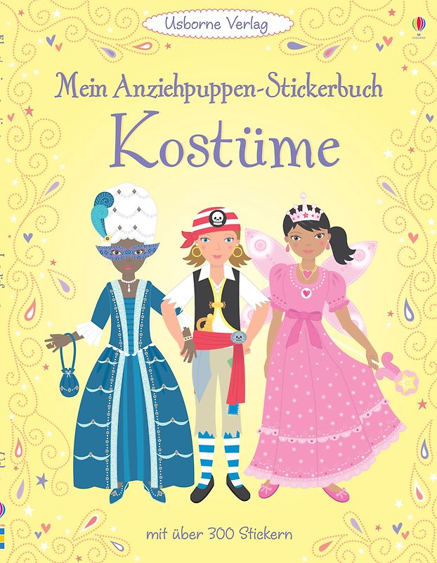 Mein Anziehpuppen-Stickerbuch: Kostüme