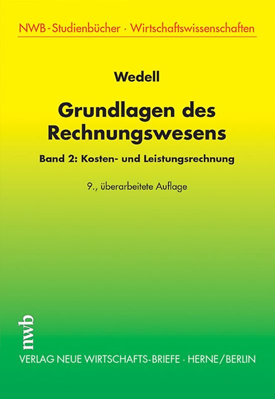 Grundlagen des Rechnungswesens, Band 2