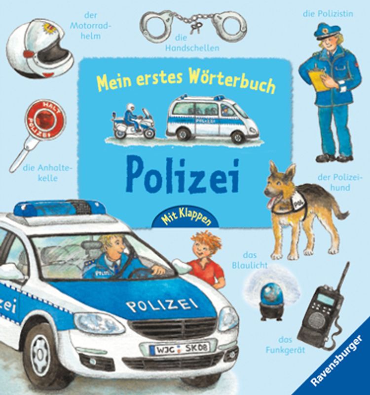 Mein erstes Wörterbuch: Polizei