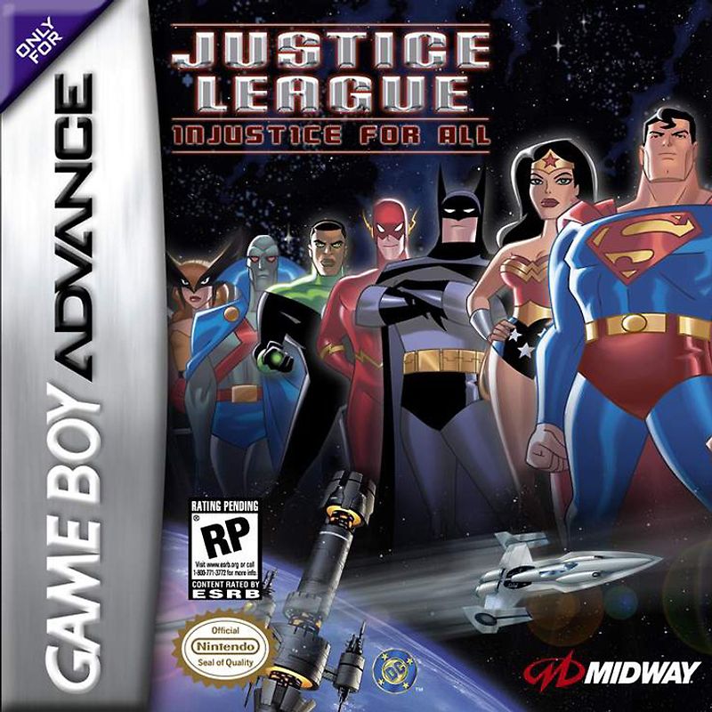 Justice League - 1A Justice for All Nintendo Game Boy Advance