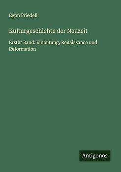 Kulturgeschichte der Neuzeit