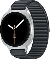 Samsung Galaxy Watch8 40 mm Boîtier aluminium argent sur Confort S/M graphite [Wi-Fi]