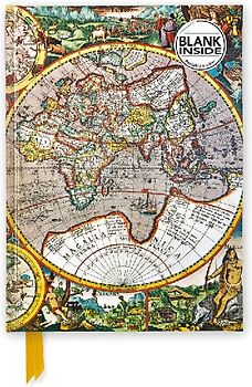 Antique Map (Foiled Blank Journal)