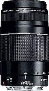 Canon EF 75-300 mm F4.0-5.6 III 58 mm Filtergewinde (Canon EF Anschluss) schwarz