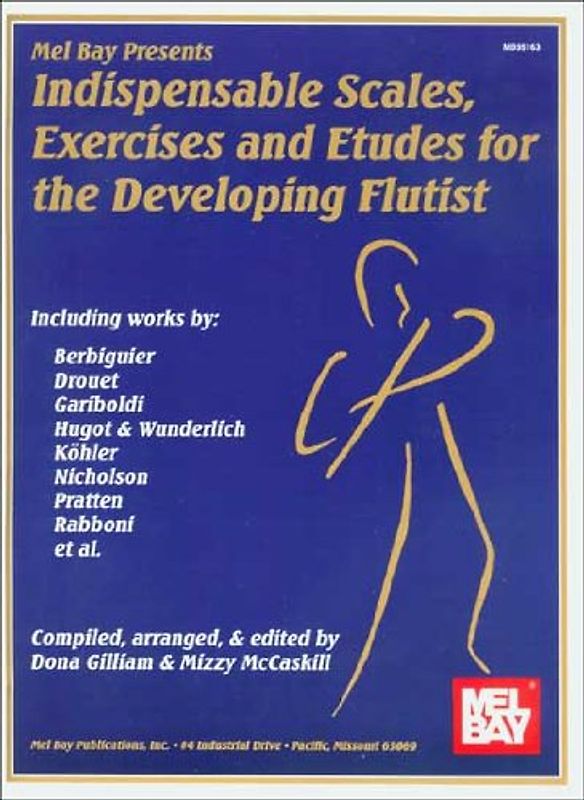 Indispensable Scales, Exercises & Etudes for the Developing Flutist - Mizzy McCaskill