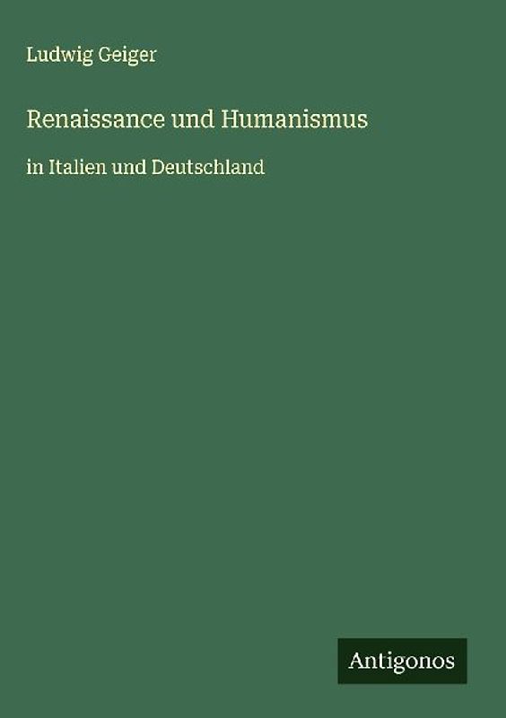 Renaissance und Humanismus