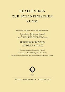 Reallexikon zur byzantinischen Kunst