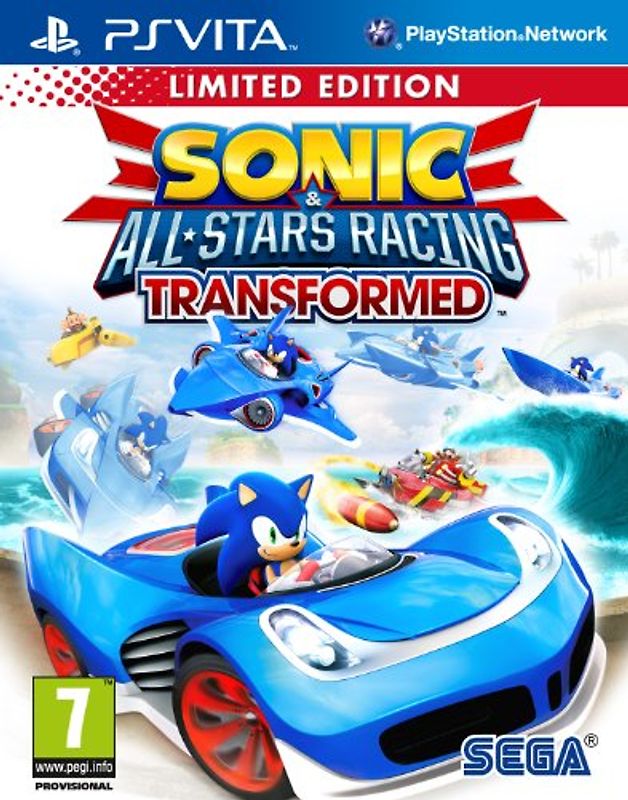 Sonic & SEGA All-Stars Racing: Transformed [Limited Edition, Internationale Version] PlayStation Vita