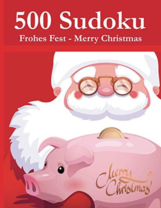 500 Sudoku Frohes Fest - Merry Christmas