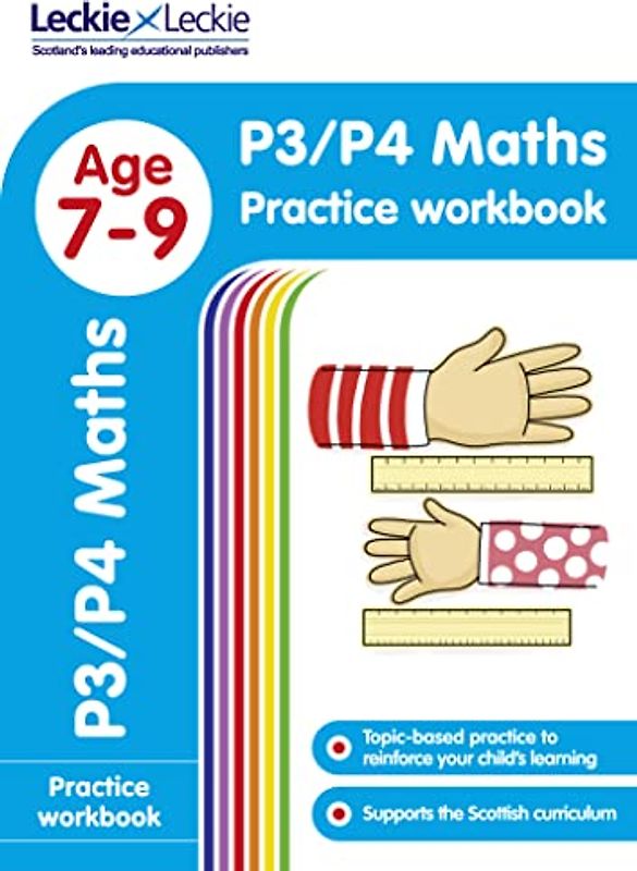 P3/P4 Maths Practice Workbook: Extra Practice for Cfe Primary School English (Leckie Primary Success)
