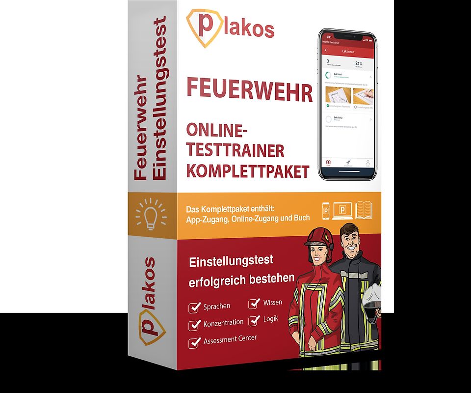 Feuerwehr Einstellungstest Komplettpaket