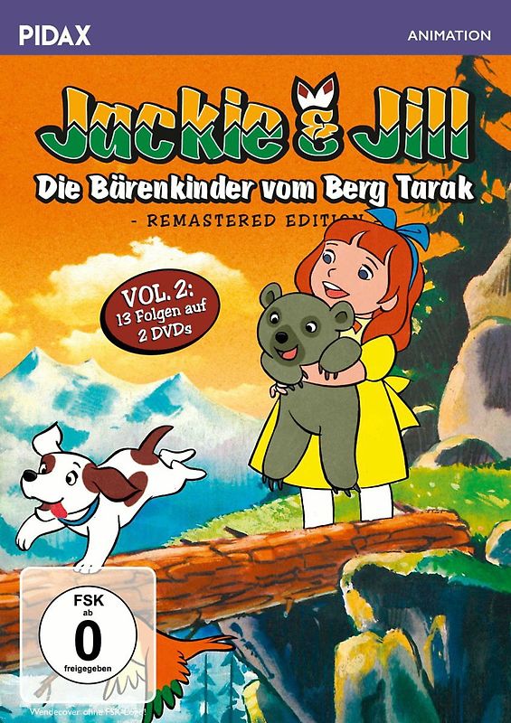Jackie & Jill - Die Bärenkinder vom Berg Tarak, Vol. 2 DVD