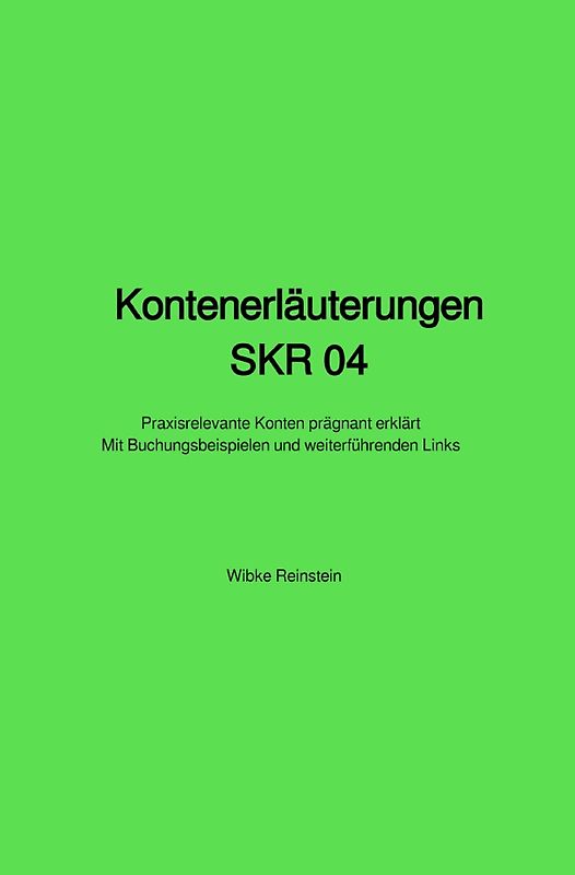 Kontenerläuterungen SKR 04
