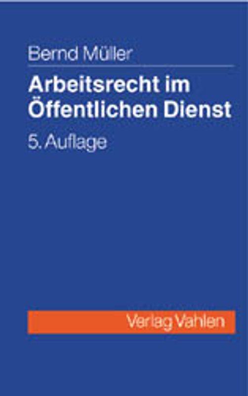 Arbeitsrecht im öffentlichen Dienst