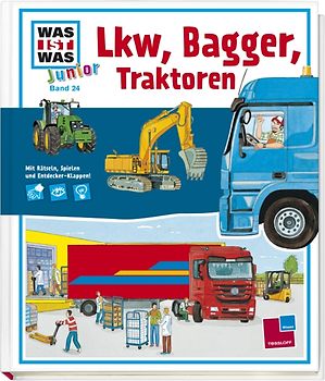 WAS IST WAS Junior Band 24. Lkw, Bagger, Traktoren