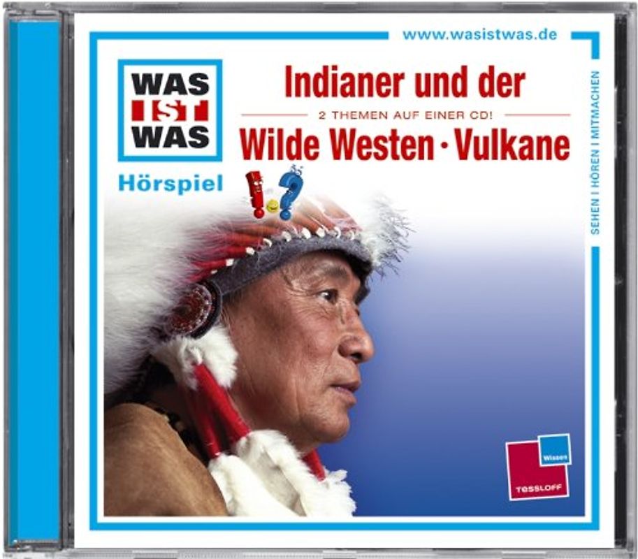 Was ist Was: Folge 6 - Indianer & Der Wilde Westen/ Vulkane [Audio CD]