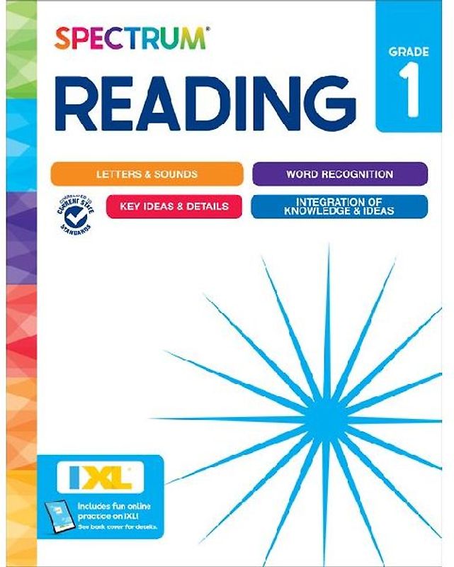Spectrum Reading Workbook, Grade 1