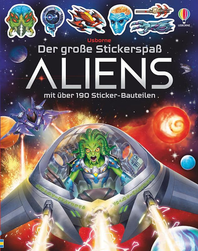 Der große Stickerspaß: Aliens