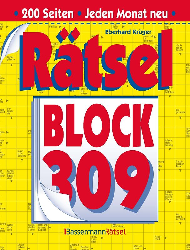 Rätselblock 309 (5 Exemplare à 2,99 €)