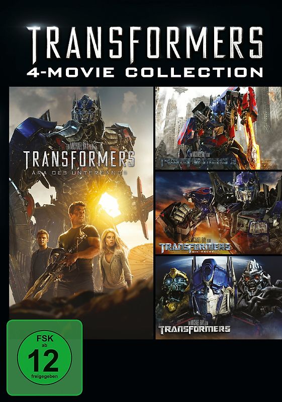 Transformers 1-4 [4 Discs] DVD