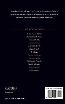 Problem of Universals in Early Modern Philosophy